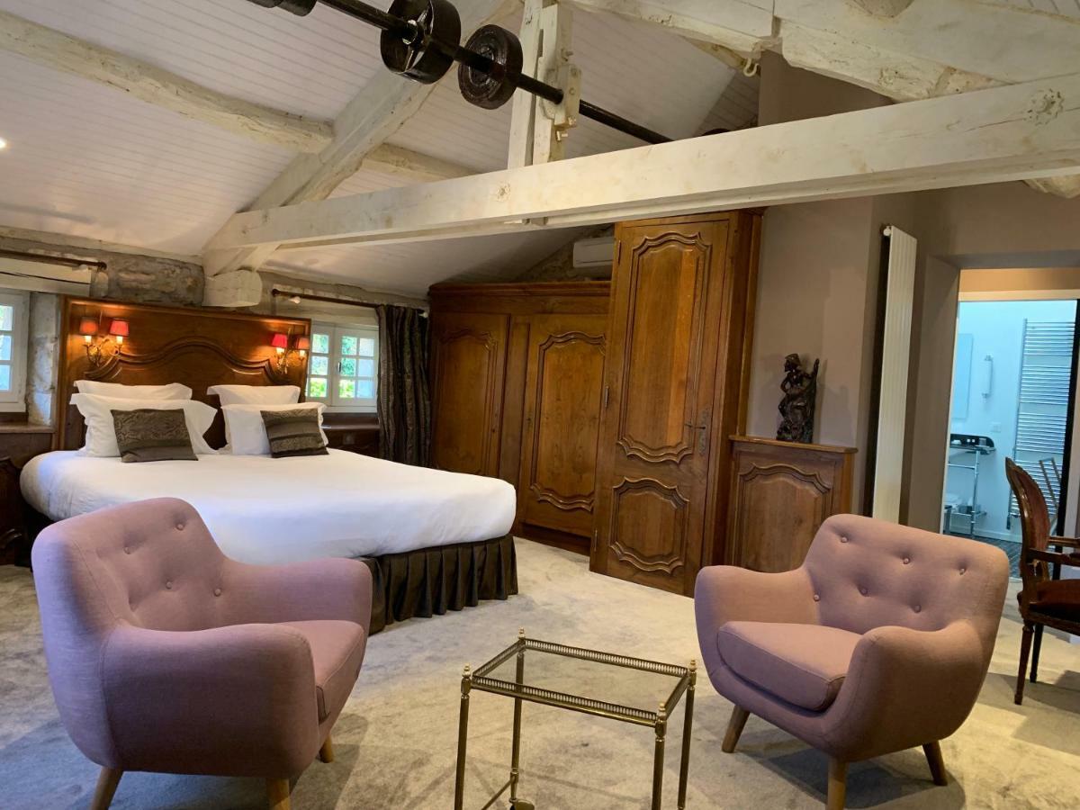 ホテル Le Moulin Du Roc ブラントーム エクステリア 写真